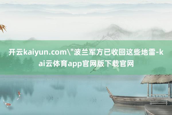 开云kaiyun.com
